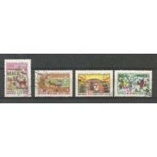 Серия почтовых марок СССР Рисунки советских детей